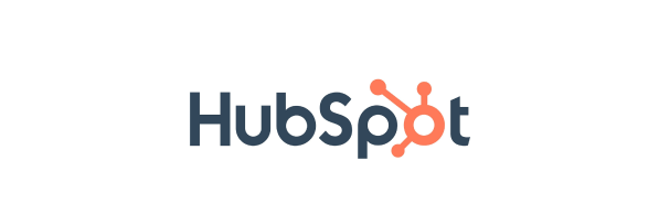 O logotipo do hubspot está em um fundo branco.