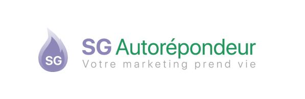 Um logotipo para resposta automática sg seu marketing ganha vida