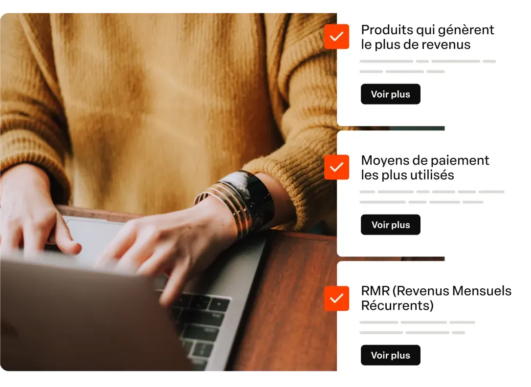 Créatrice analysant ses ventes grâce aux outils de suivi Hotmart