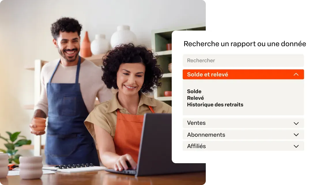 Équipe consultant une variété de rapports sur l’ordinateur