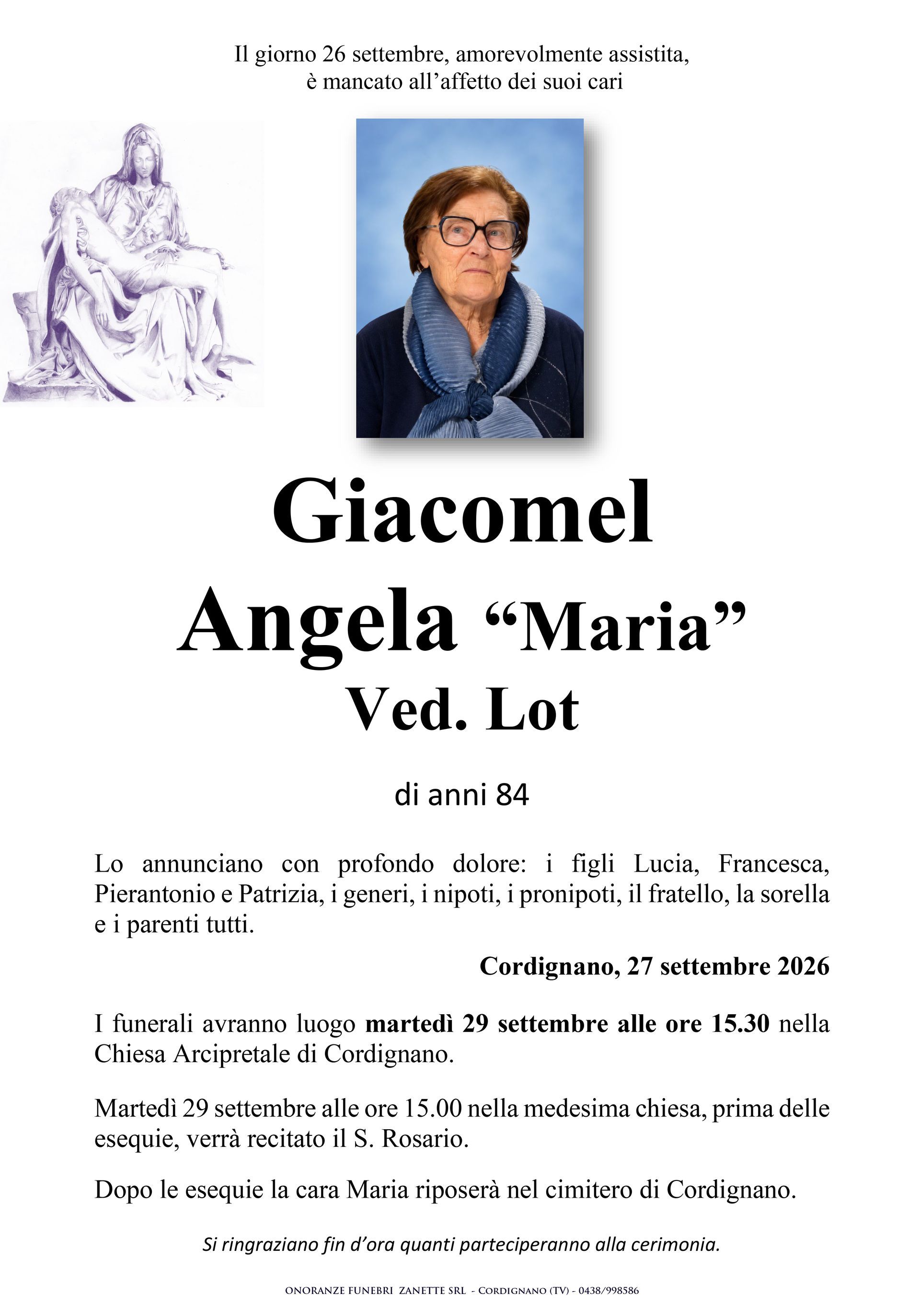 Giacomel Angela 