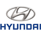 The hyundai logo is on a white background.