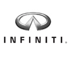 The infiniti logo is on a white background.