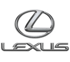The lexus logo is on a white background.