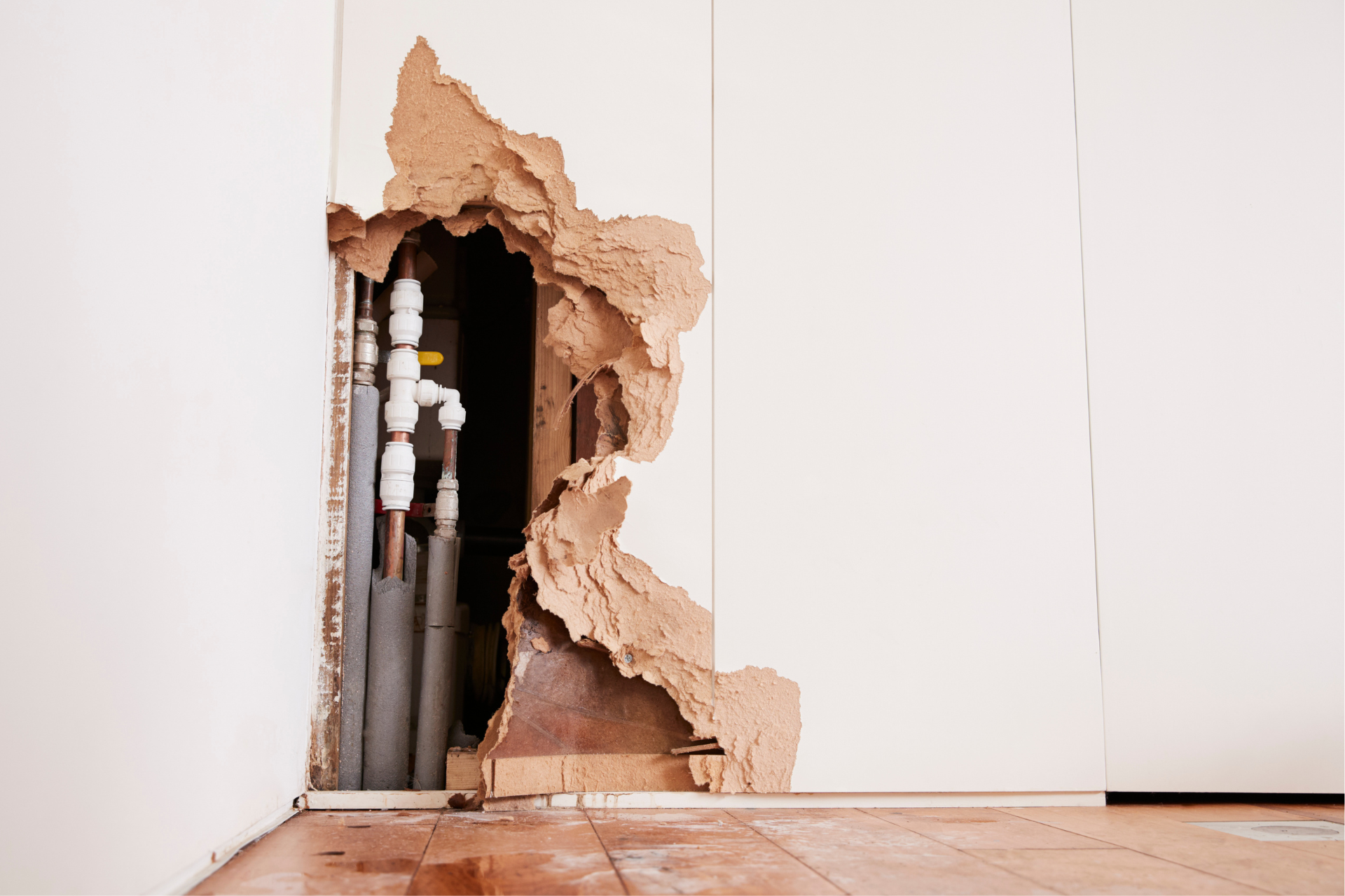 Burst pipes