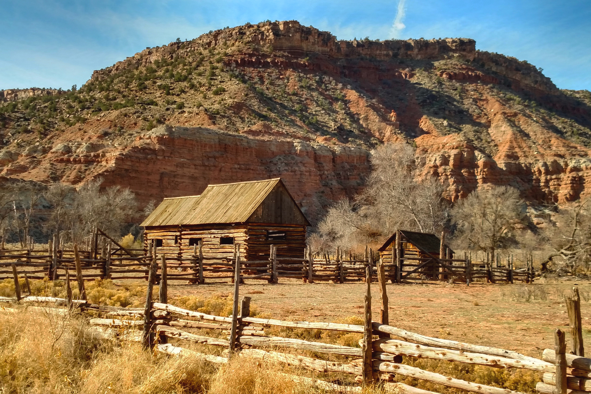 Historic restored old barn