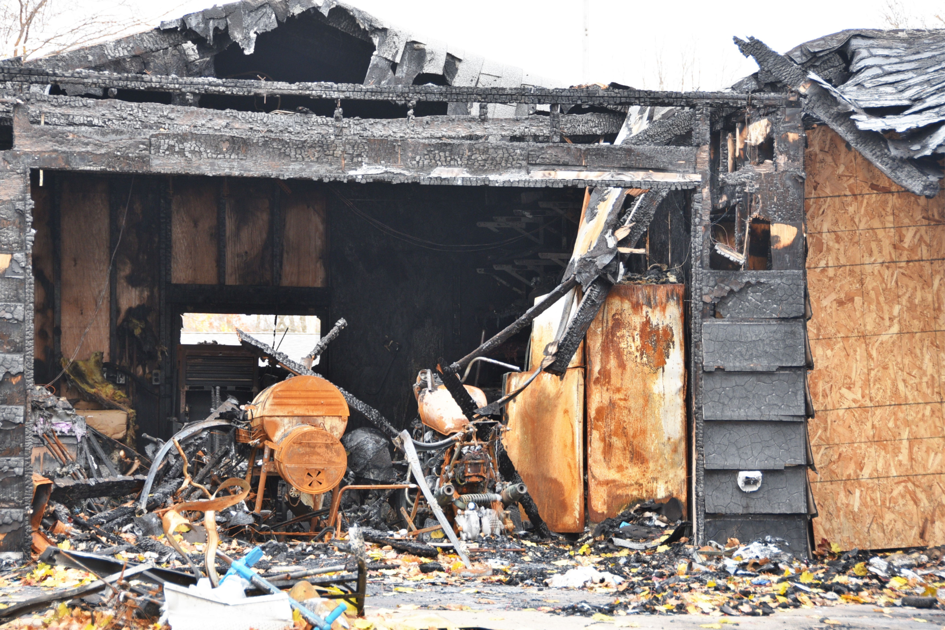 Fire damage