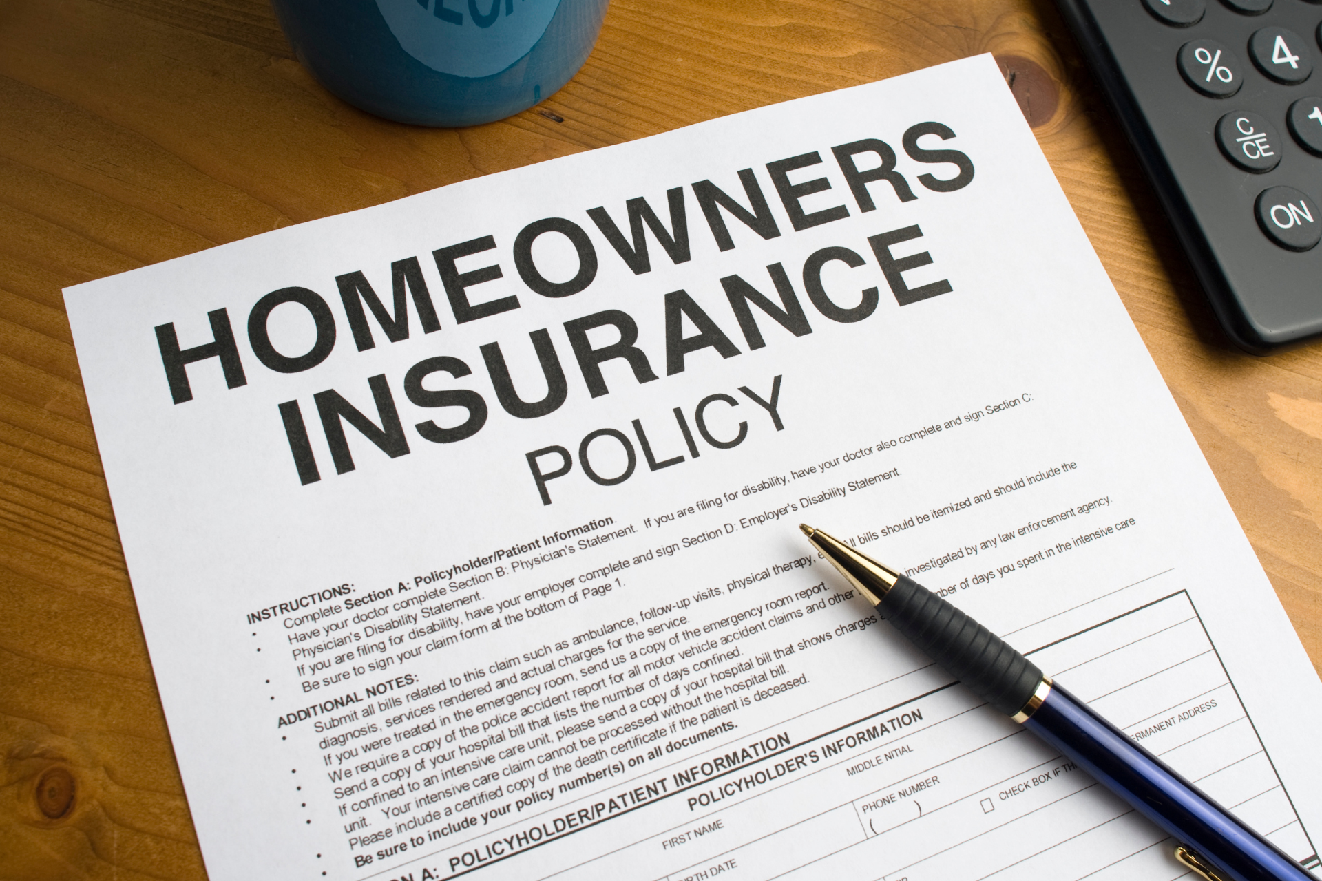 flood damage repair is often a separate insurance charge
