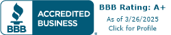 BBB Accredited Business badge