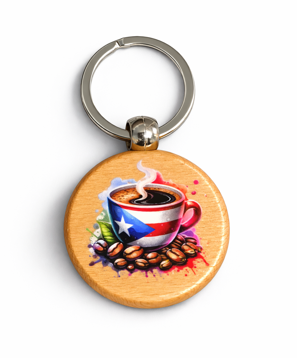 Wood Keychain