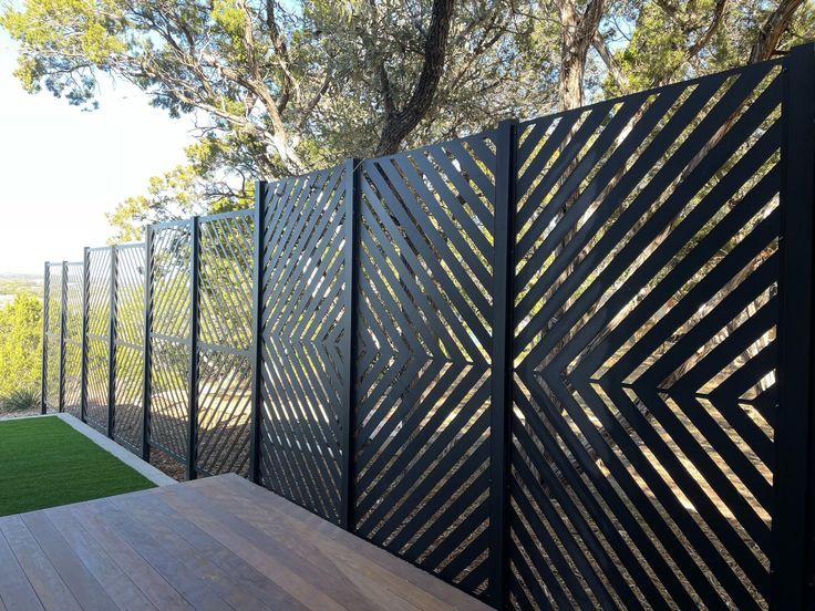architectural screens and walls by 83MetalCraft, LLC