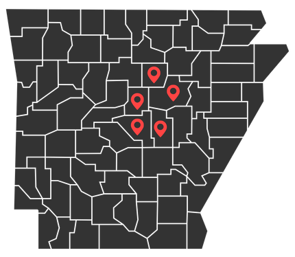 a-1 heating and air conditioning service areas map