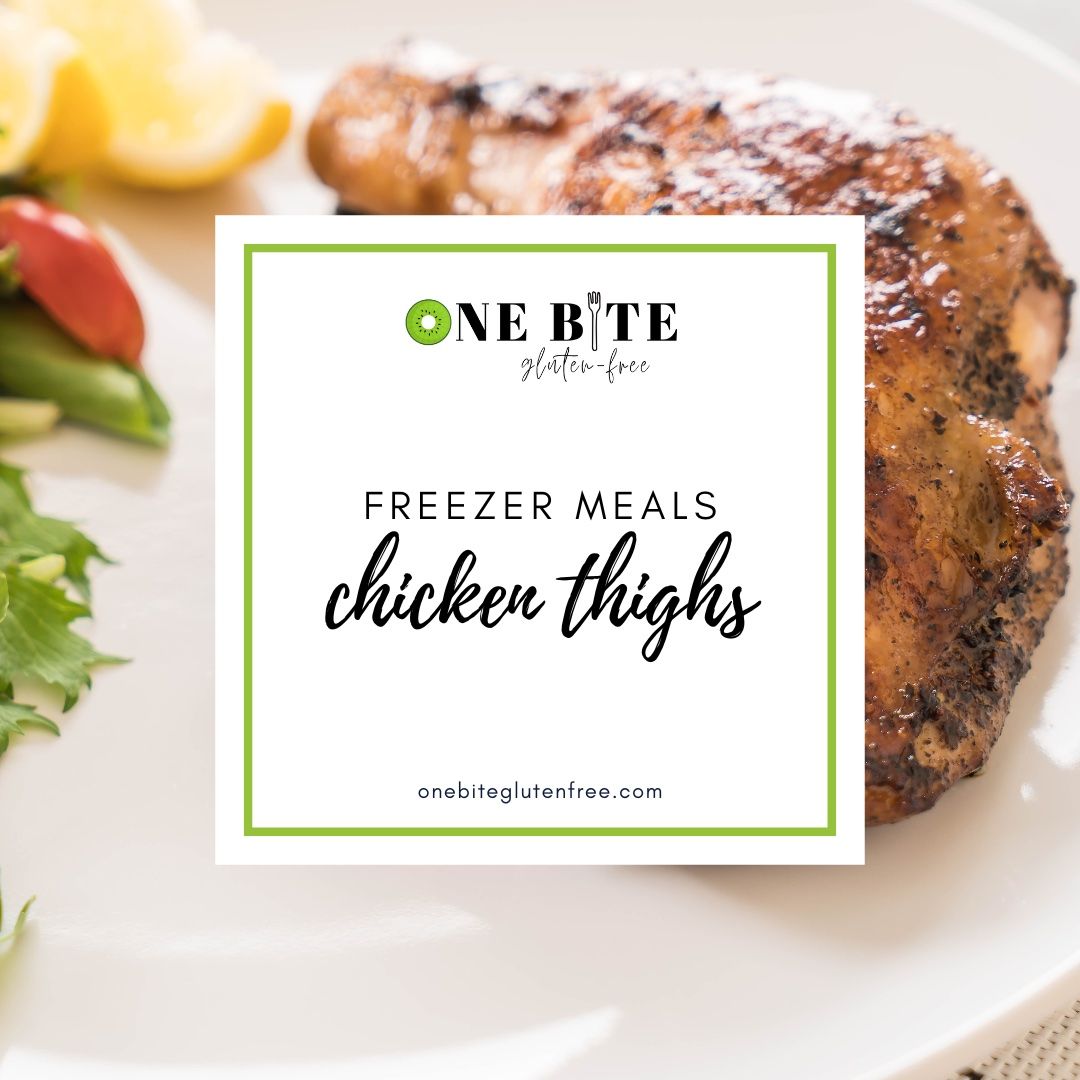 Freezer Meal Prep Marinated Chicken Thighs