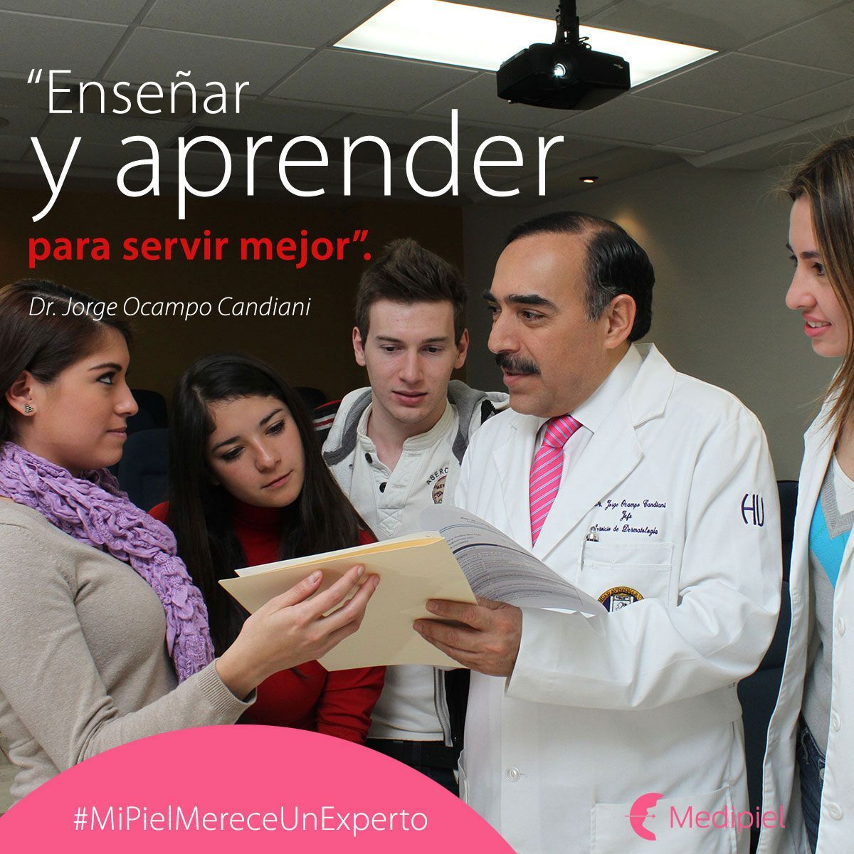 Aplicación de diseño digital para dermatología Medipiel