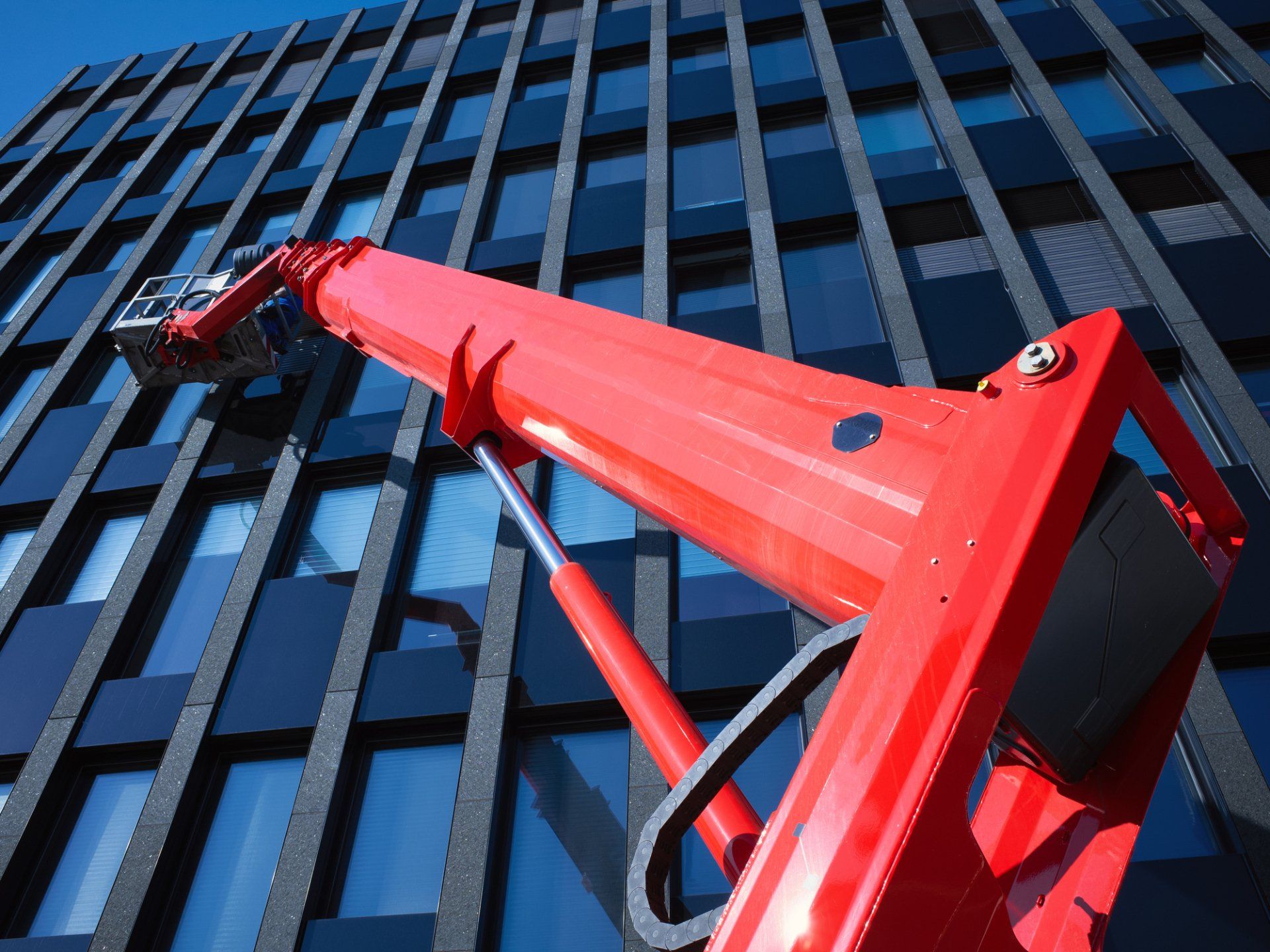 Red Color Pulley Truck — Saugus, MA — Arrow Property Services