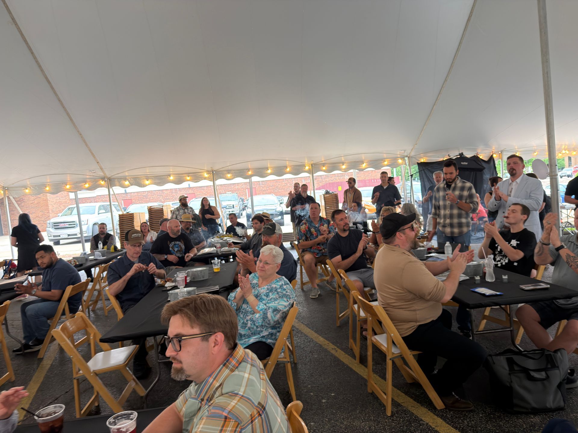 Crowd Shot at Smoke on the Fox