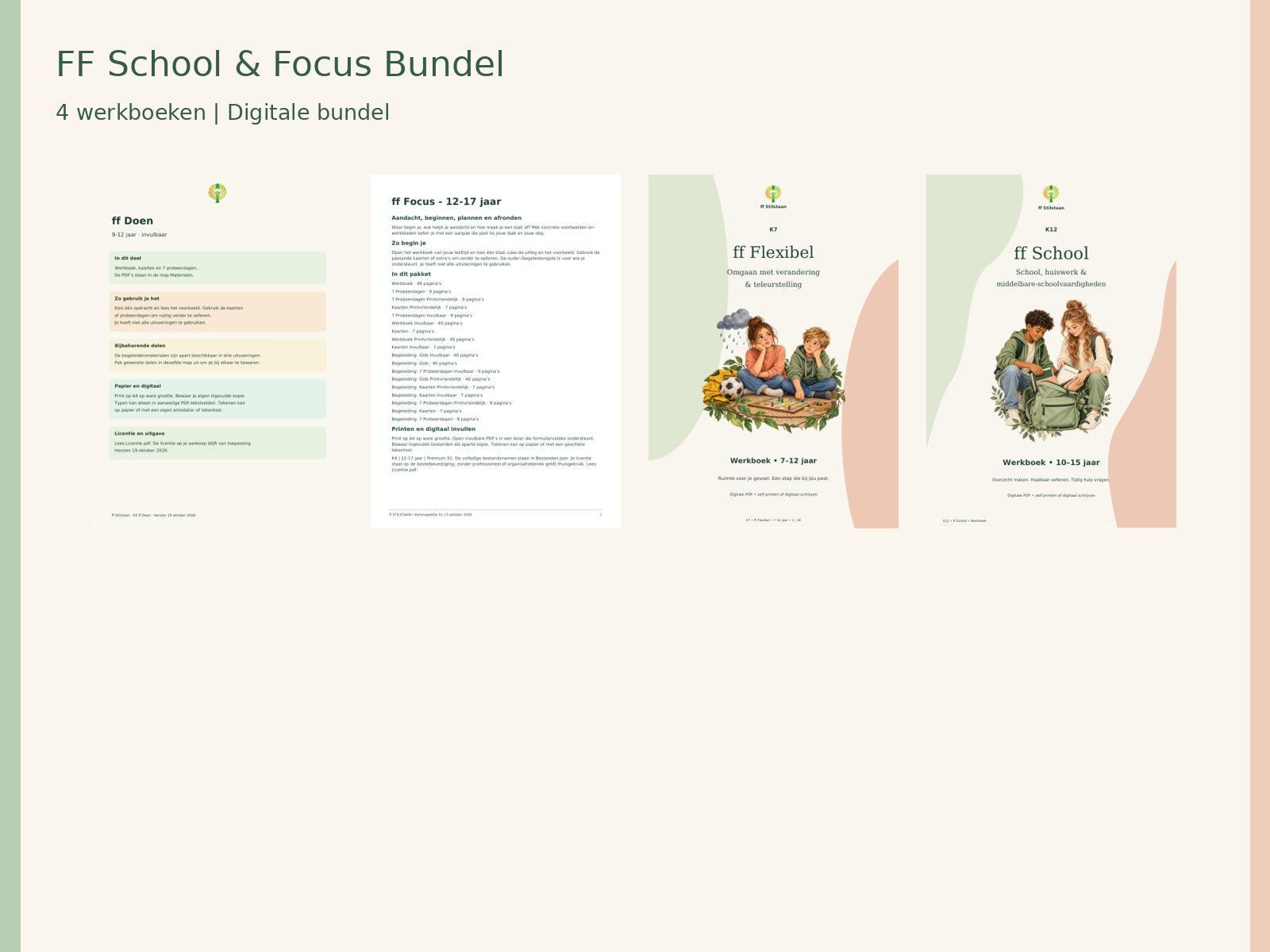 FF School & Focus Bundel · K3, K4, K7 en K12