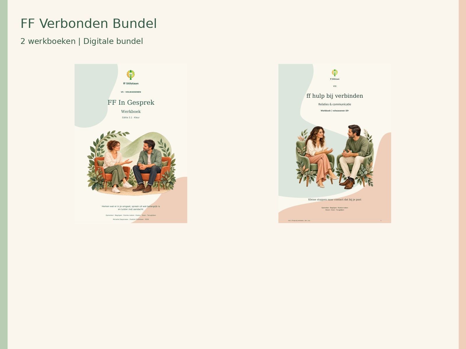 FF Verbonden Bundel · 2 werkboeken voor volwassenen