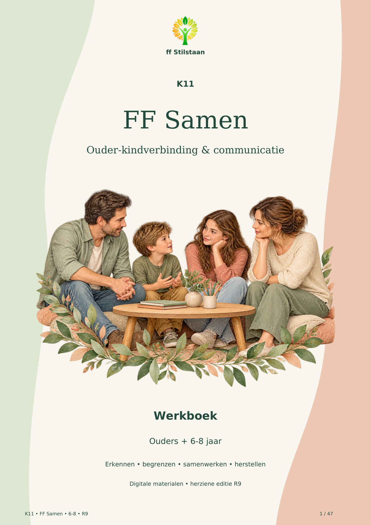 Omslag van FF Samen voor ouders en kinderen van 6–8 jaar.
