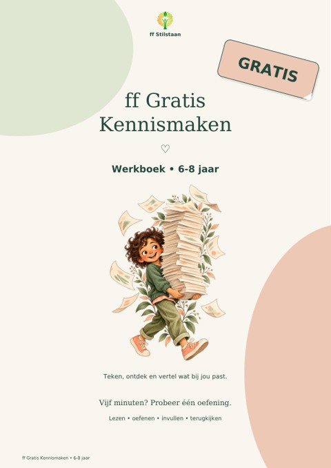 Kaft ff Gratis Kennismaken voor 6–8 jaar