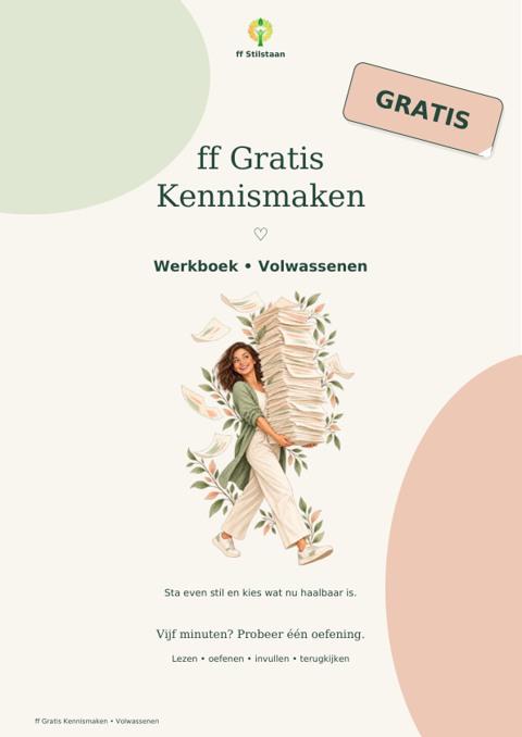 Kaft ff Gratis Kennismaken voor Volwassenen