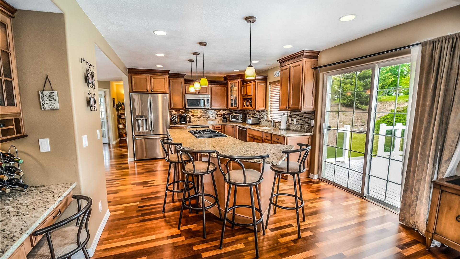 Empty kitchen