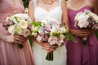 Flower held by Bride