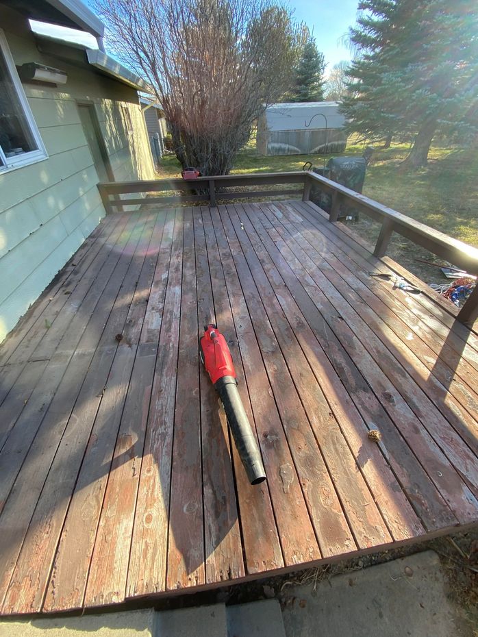 wood deck restoration helena mt, deck restoration