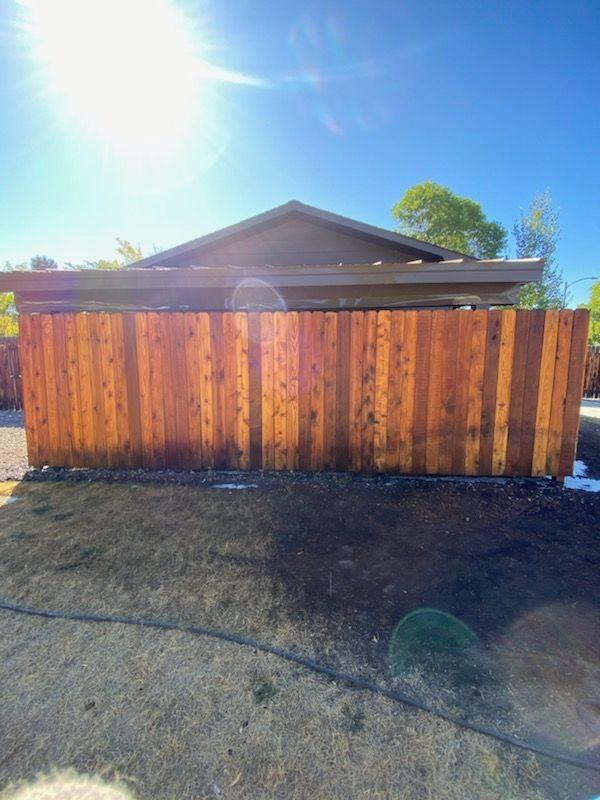 fence restoration, fence repair, repairing a fence, fence staining, fence installer,