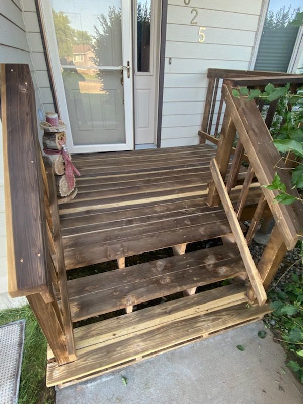 deck restoration, deck repair, deck painting, deck sanding, deck staining, deck installer