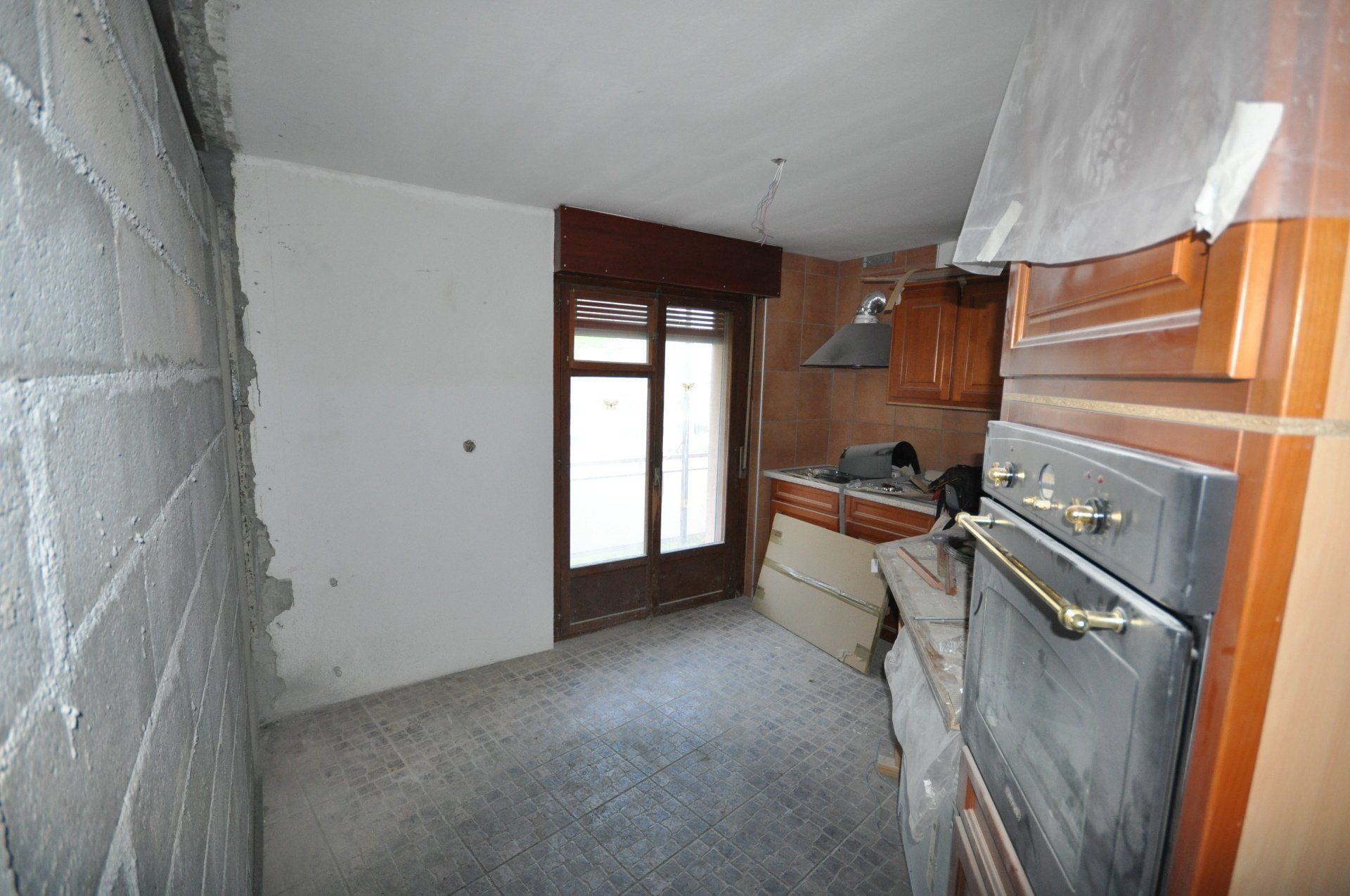 Cuisine en cours de rénovation