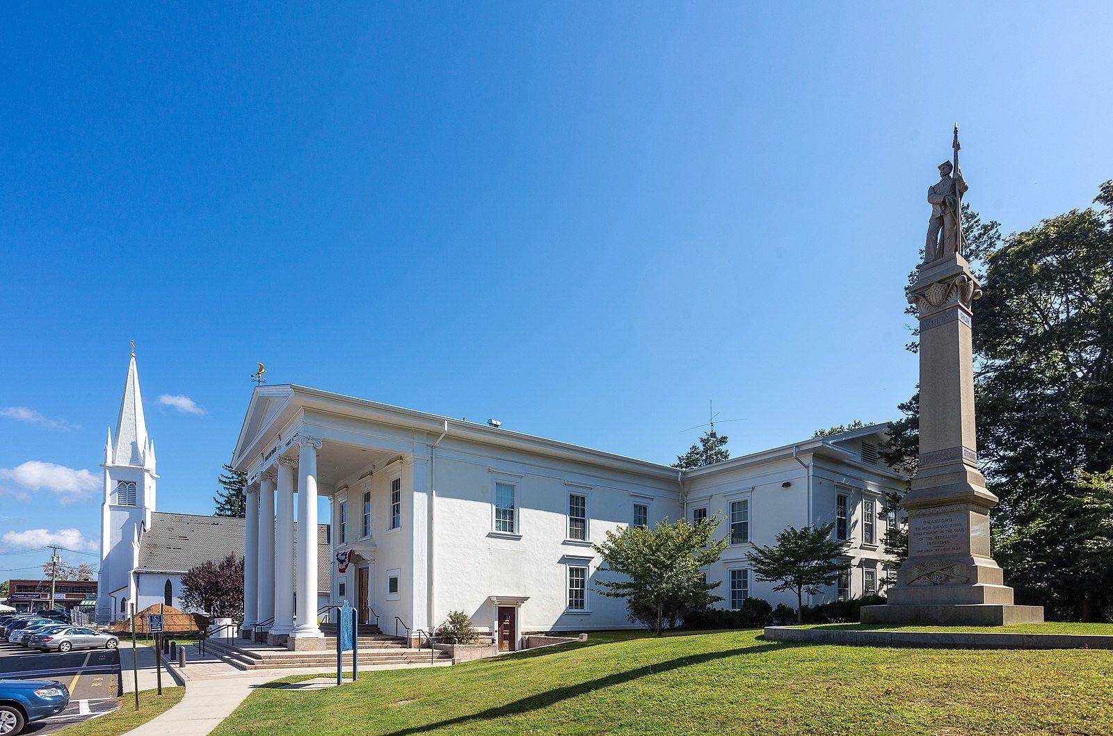 Branford, Connecticut town hall.