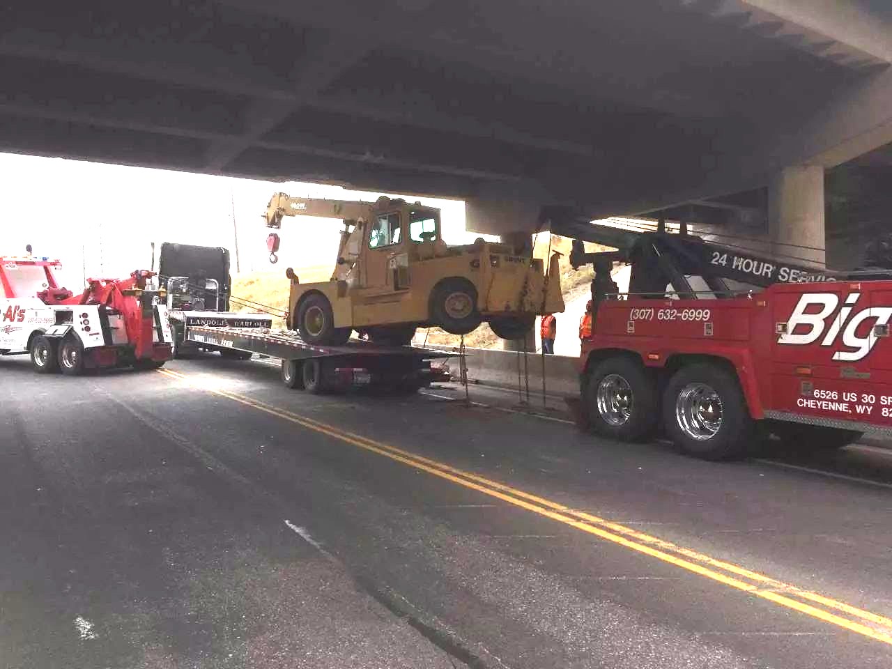 Equipment Hauling Cheyenne, WY Big Al’s Towing & Recovery