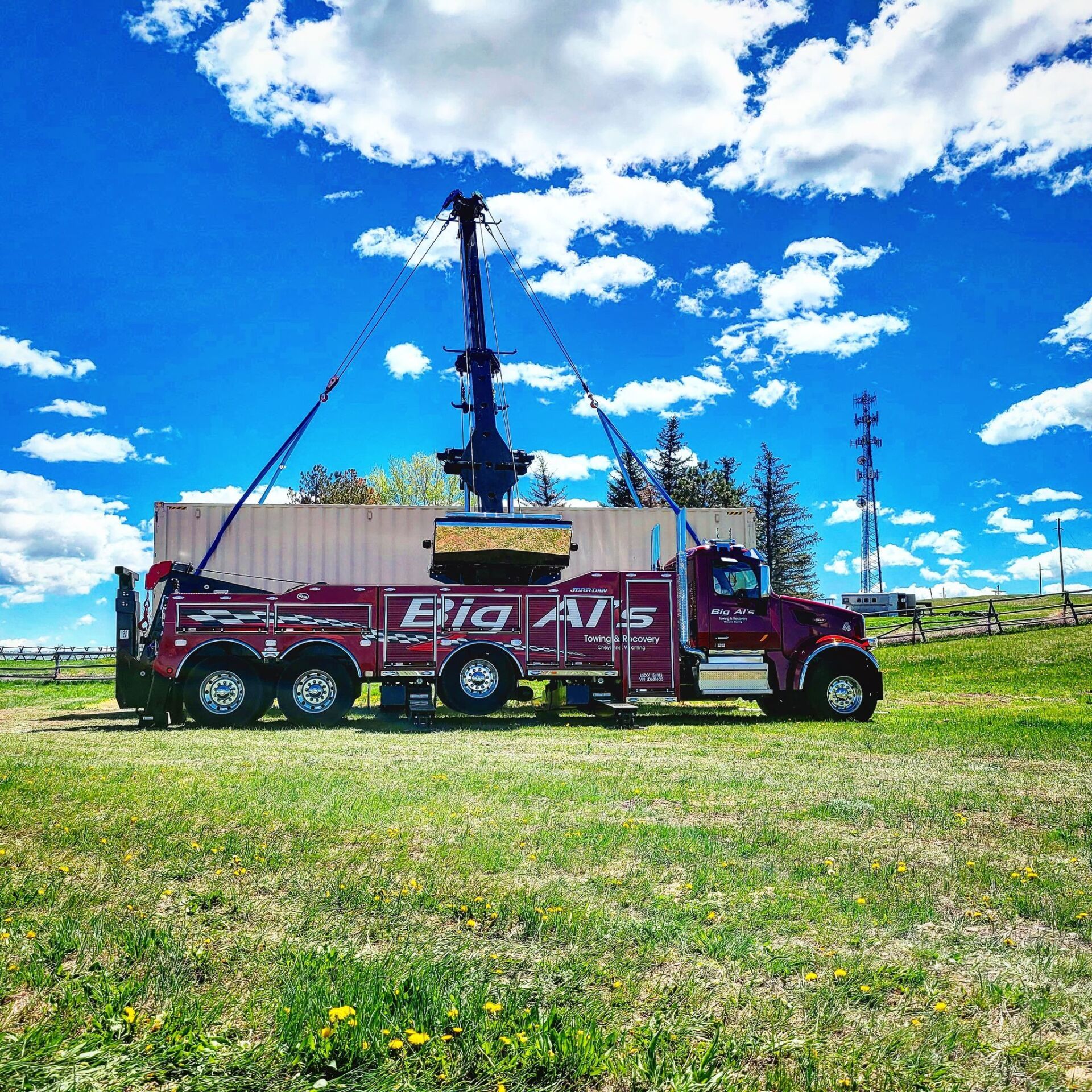 Rotator Moving Container— Cheyenne, WY — Big Al’s Towing & Recovery