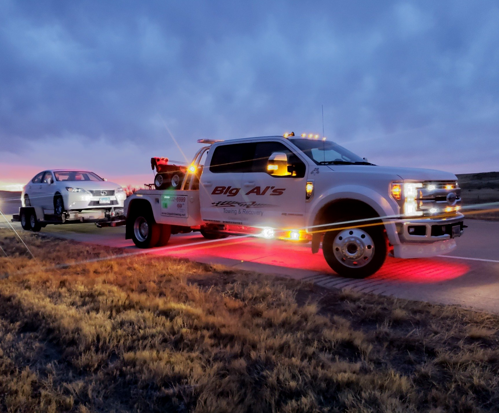 White Tow Truck — Cheyenne, WY — Big Al’s Towing & Recovery