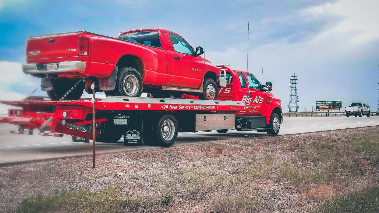 Car on Tow — Cheyenne, WY — Big Al’s Towing & Recovery