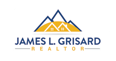 A logo for james l. grisard real estate