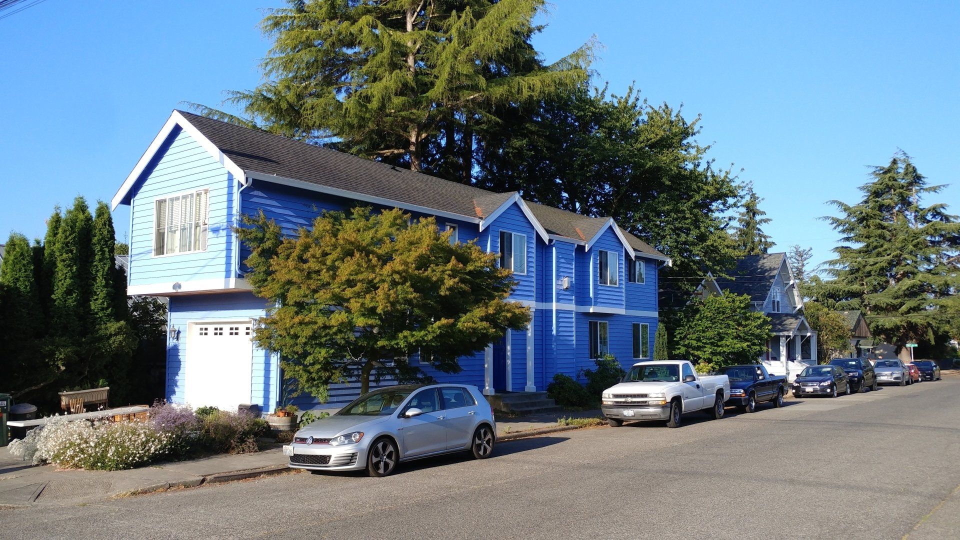 Blue House — Seattle, WA — Cordeck Painting Services LLC