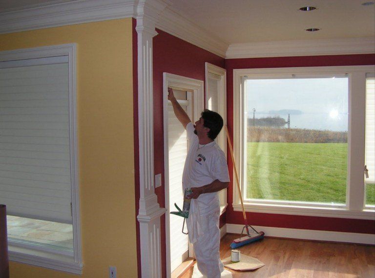 Man Doing Work — Seattle, WA — Cordeck Painting Services LLC