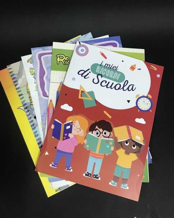 cartelle portafoto per la scuola