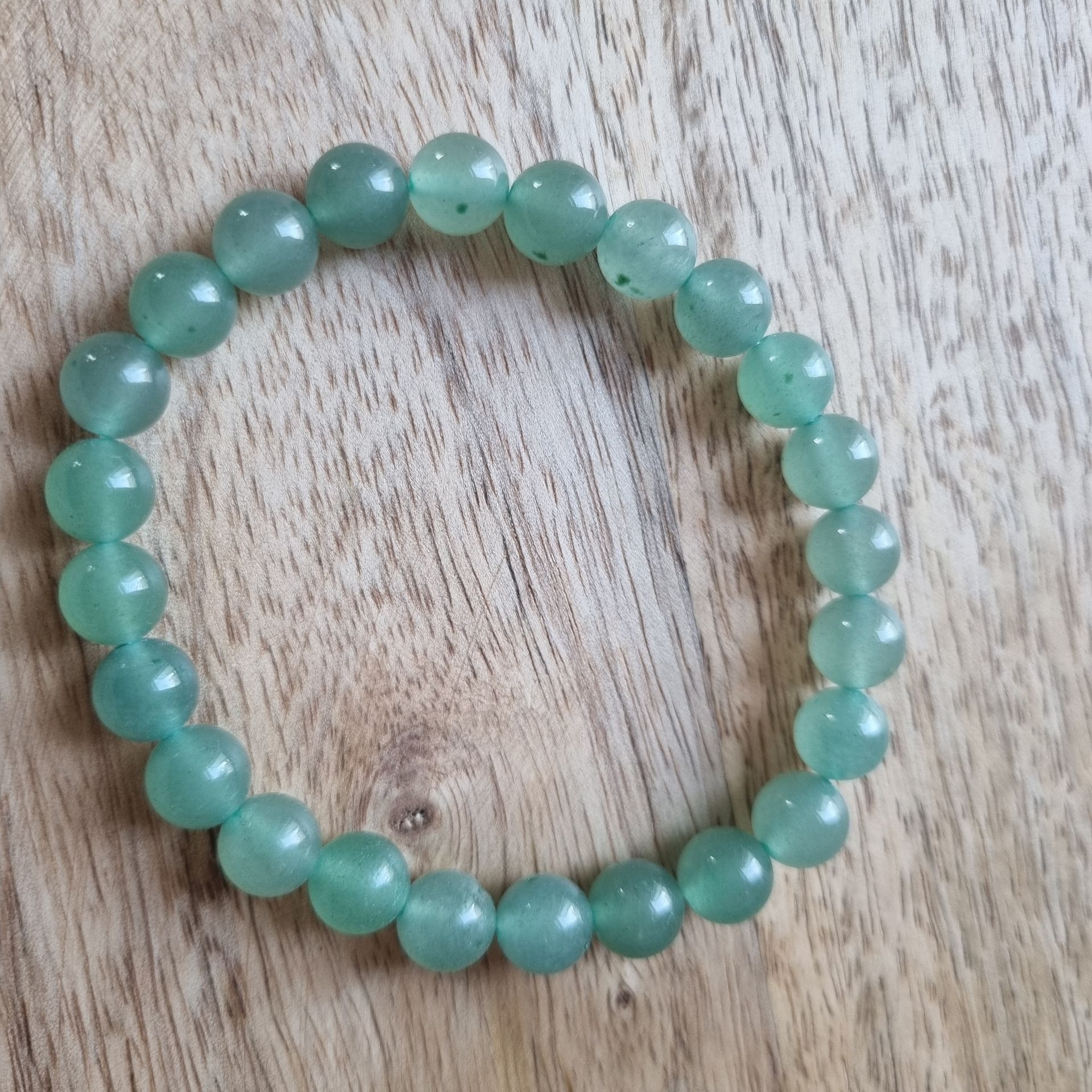 aventurijn groen kralenarmband 8 mm