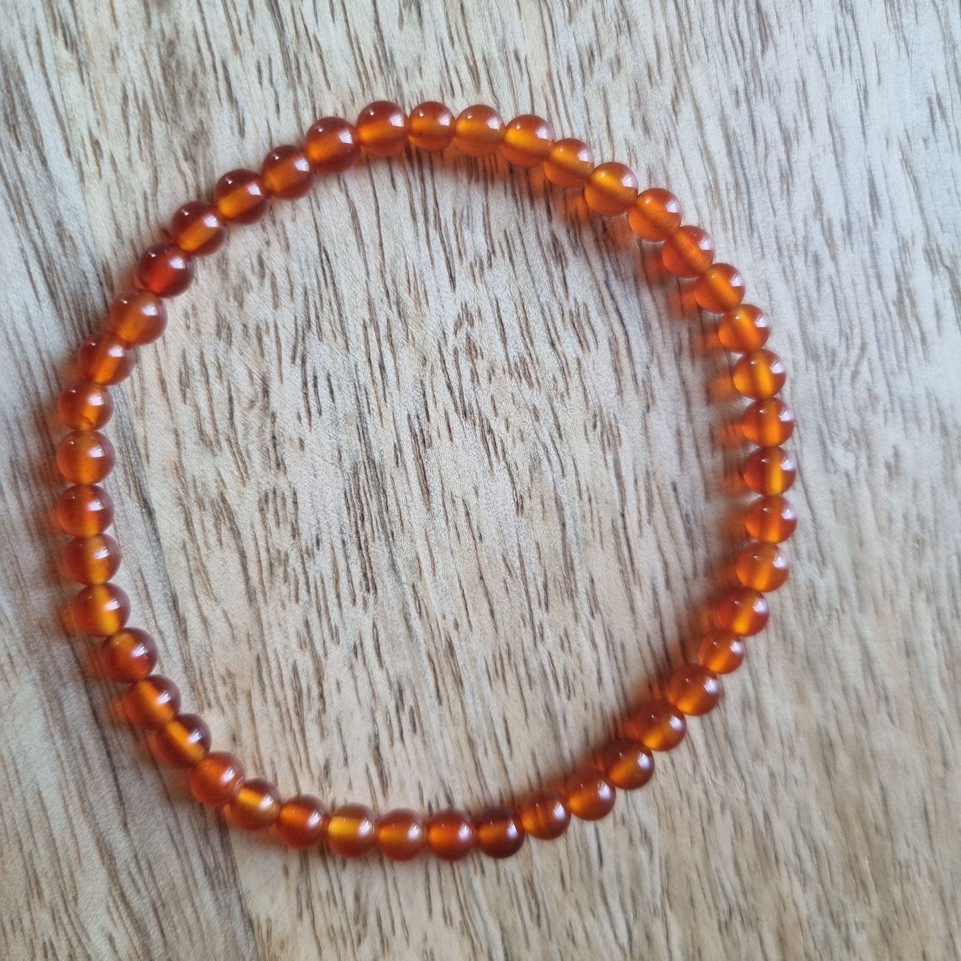 carneool kralenarmband 4mm