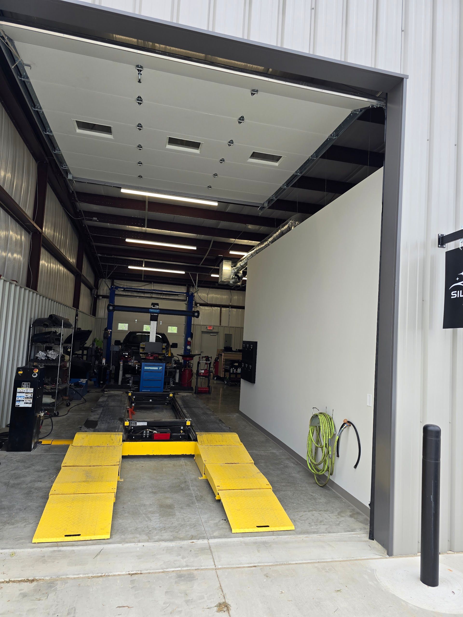 Open Service Bay Entrance At Silver Star Automotive Shop | Silver Star Automotive