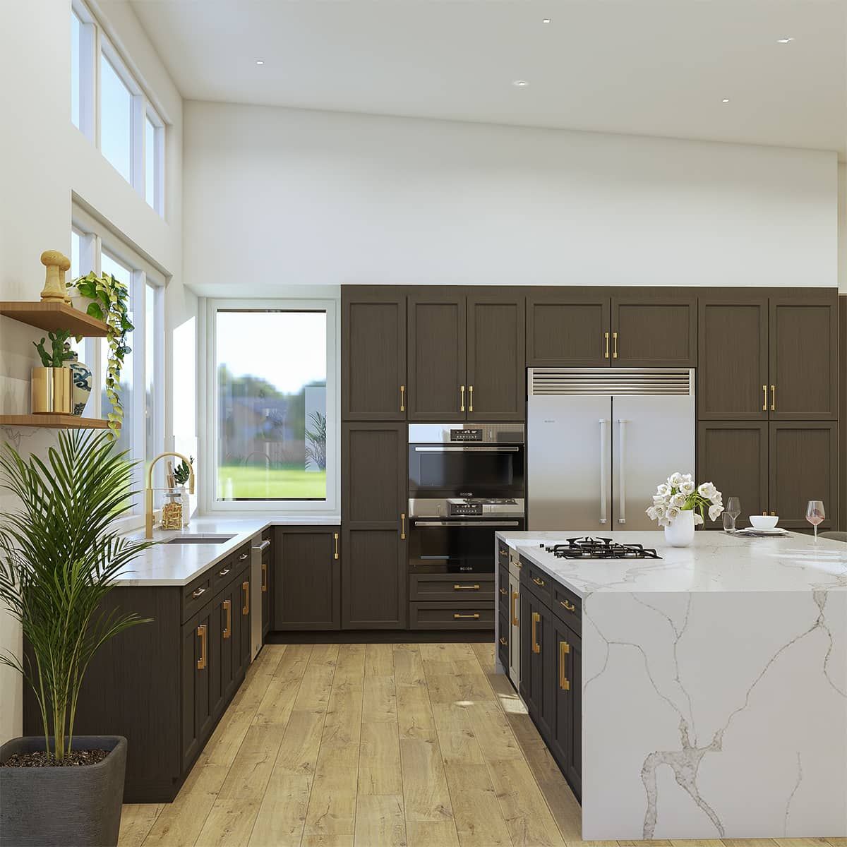 Pantries, Kitchens & Bathrooms by Organizing Options by Worx