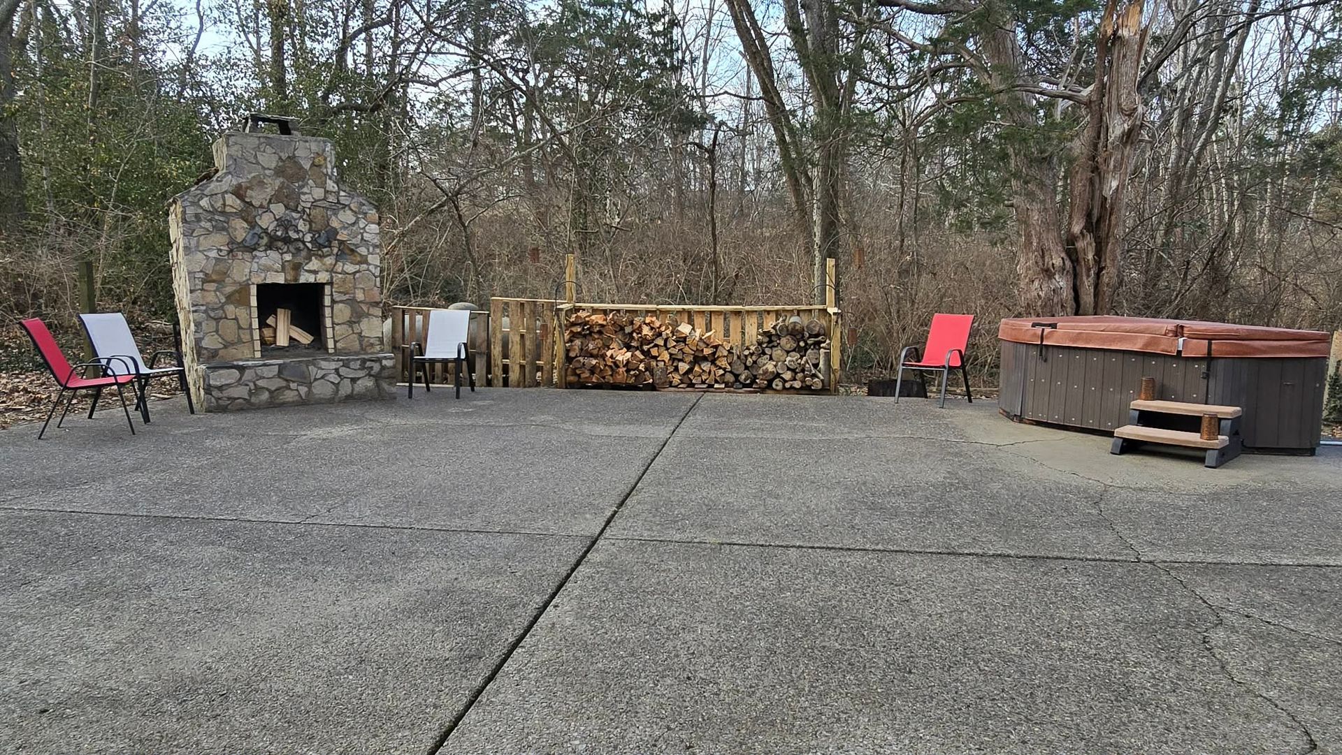Outdoor Patio at DPV Rehearsal Studio.