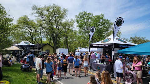 Click image to read full article Managing 4 Stages of Live Talent:
DPV Music Lessons at the Nolensville Buttercup Festival