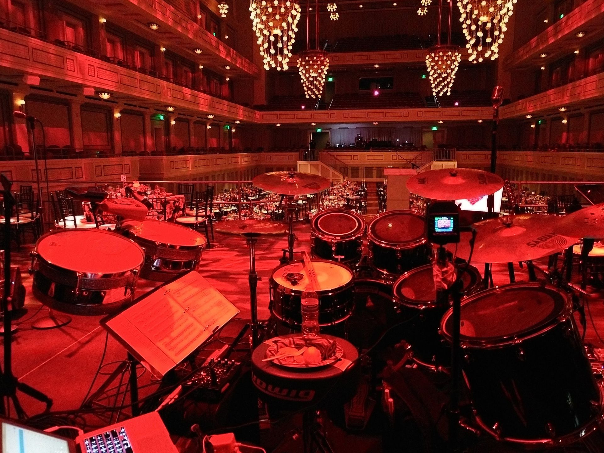 DPV owner's live drum set up
