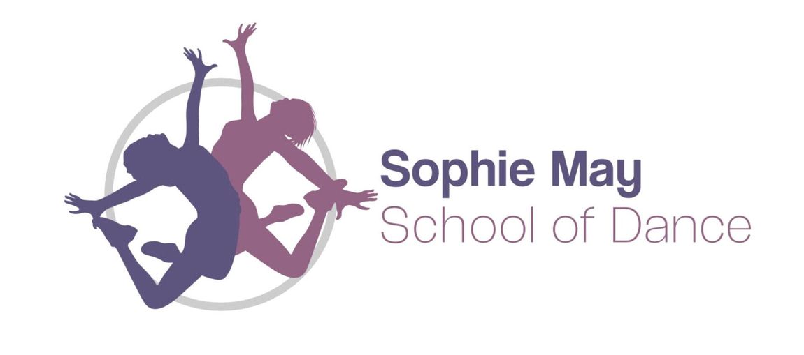 Sophie May School of Dance logo representing dedication the highest quality of teaching that enables and inspires students to gain knowledge of all aspects of dance