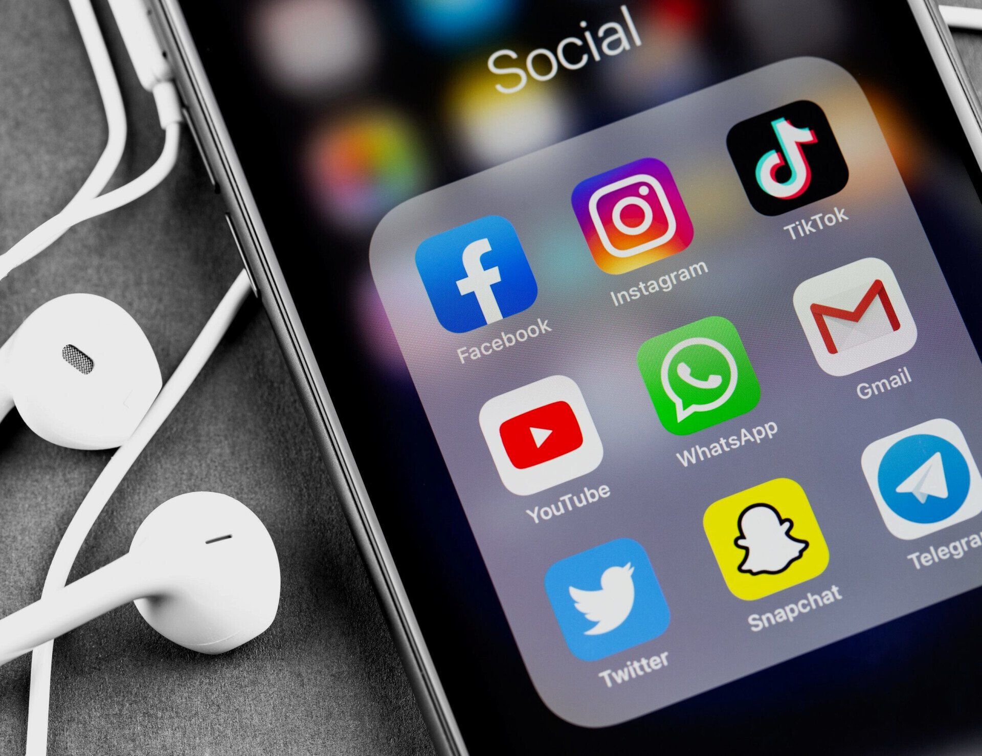 Social media on mobile