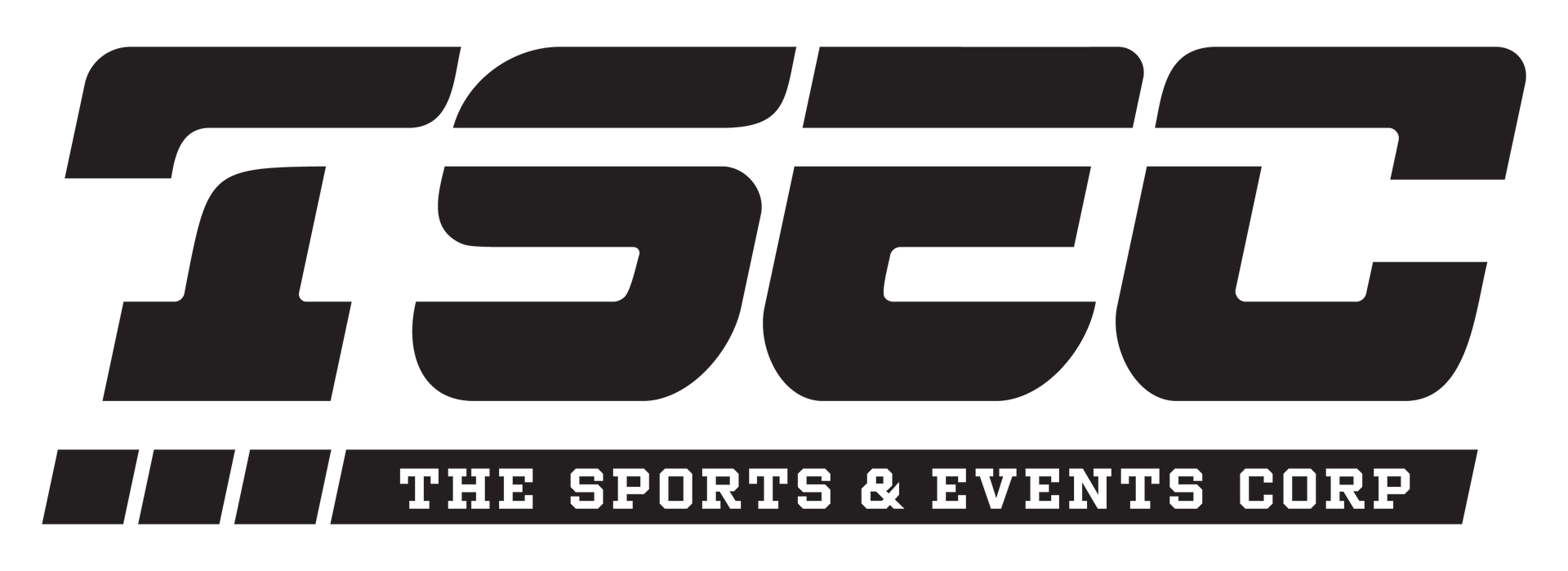 ISEC logo in bold black text with the tagline “THE SPORTS & EVENTS CORP” underneath.